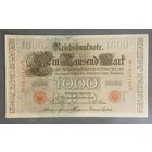 Банкнота 10000 марок 1910 год. Красная печать. Германская империя. НЕ БЫЛА В ОБОРОТЕ.