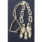 Серьги и ожирелье кость морж? Собачья упряжка лайки распродажа коллекции