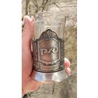 ПОДСТАКАННИК РЖД МЕЛЬХИОР  КОЛЬЧУГИНО ОРИГИНАЛ СТАКАН В ПОДАРОК  Распродажа Коллекции !!! Экспресс Аукцион с рубля без МПЦ и прочего 3 ДНЯ  .Много лотов в продаже .