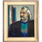 Щемелев Л.Д. "Басалыга", 1992 г.; к/м; 54,5/44,5 см;