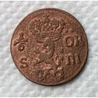 Швеция 1/6 эре 1677