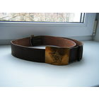 Солдатский уставной ремень из СССР. Латунь.