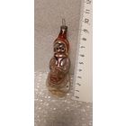 Ёлочная игрушка в реставрацию. Красная шапочка. 7-4