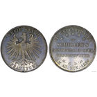 Талер 1859 г. 100 лет со дня рождения Фридриха Шиллера. Франкфурт. Серебро. КМ# 359