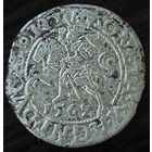 Литва 1/2 гроша, 1562 года. Из коллекции. Не чистился. Сохран, слабый штемпельный блеск.