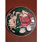 Медведь в Лаптях и Заяц танцуют.