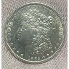 Монета 1 доллар 1885 год. США. Доллар Моргана.