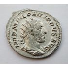 Филипп I Араб (244-249 гг.) Фелицитас. Антониниан. Двойной денарий. Серебро. /13