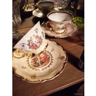 - Чайная пара Чашка Блюдце SONNEBERG Германия 1950-ые