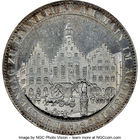 1 талер 1863 Франкфурт NGC MS63