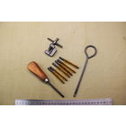 Принадлежности для чистки оружия. одним лотом. Распродажа коллекции вещей. С РУБЛЯ! АУКЦИОН!