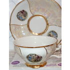 Чайная пара "БОГЕМИЯ" ЧЕХОСЛОВАКИЯ