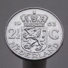 Нидерланды 2 1/2 гульдена 1963