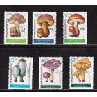 Болгария-1987 (Мих.3546-3551) ** , Флора, Грибы