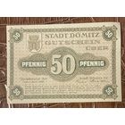 Нотгельд , 50 пфеннигов, Дёмиц 1920 год. Веймарская республика