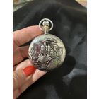 Коллекционные Карманные Часы Железнодорожника Паровоз
