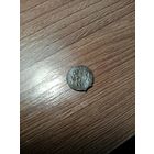 Монета полушка Петра 1 подделана литьем двума шляхтичами из Берестья