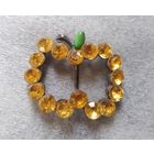 Пряжка яблоко