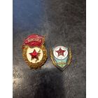 Знаки Гвардия и Отличник ВВС