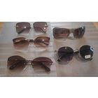 Красивые солнечные очки. 5 пар. В хорошем состоянии, б/у, есть естественные следы использования. Очки подойдут на широкое лицо. Высылаю почтой, аккуратно упаковывая.