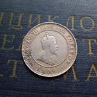 1/2 пенни 1909 Ямайка #017-A01 XF