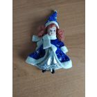 Кукла фарфоровая 12 см.( новогодняя)