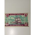 Южная Африка 1962 годТоржественное открытие мемориального камня британских поселенцев в Грэмстауне.