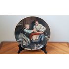 Тарелка Вторая декоративная "Первая улыбка" художник Альберт Анкер коллекция "Наследие Анкера" Швейцария.