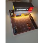 Диарама McDonald's для моделей 1/64