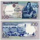 Португалия. 100 эскудо (образца 12.03.1985 года, P178d, подпись 2, UNC)