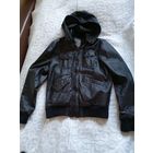 Куртка кожаная утеплённая