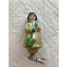 Елочная игрушка Мальчик с лопаткой.