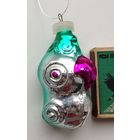 Ёлочная игрушка. Попугай. Н-20.