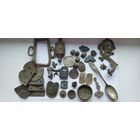 3 кг копанины, бутероль от штык-ножа 1890, гирьки и другое.