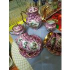 Кофейный сервиз.Перламутр,позолота. ПНР,Валбжих.
