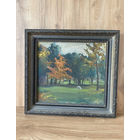 Картина. Масло. Картон. Цудик Михаил. ЧСХ СССР. Союз художников.