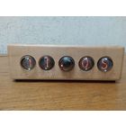 Часы настольные на газоразрядных индикаторах ИН-1 (ГРИ) с декатроном