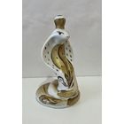 Фарфор. Статуэтка "Кобра" (Змея)   Добруш. АУКЦИОН не с рубля.