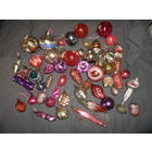 Новогодние ёлочные игрушки из СССР 50 шт.Лот 10.С рубля.