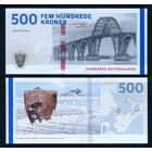 Дания 500 крон 2009 A г. (2019 г.) (P-68f(1), UNC) [Rohde - Moller]