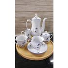Польский чайный набор,- серия ''Rococo, гусь''