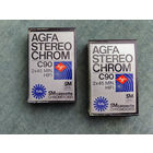 Аудиокассета "AGFA Stereo-chrom C90" - 2 шт.