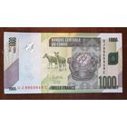 Конго (ДР) 1000 франков 2022 г., P:101b