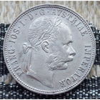 Австро-Венгрия 1 флорин 1883 года, UNC. Серебро! Сторгуй за свою цену, предложи обмен! S90