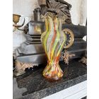 Винтажная ваза сульфидное цветное стекло СССР