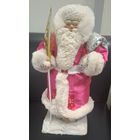 Дед Мороз. СССР. Вата, пена, керамическое лицо. 43 см