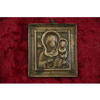 Икона ( иконка ) " Смоленский образ Божьей Матери " 5,2х 6,2 см