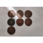 Лот пятаков Екатерины II.