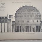 ПАНТЕОН В РИМЕ. Таб.6   Гравюра энциклопедическая 20век. 37х28см.   РАСПРОДАЖА КОЛЛЕКЦИИ.