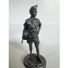 Статуэтка пионер барабанщик металл с рубля